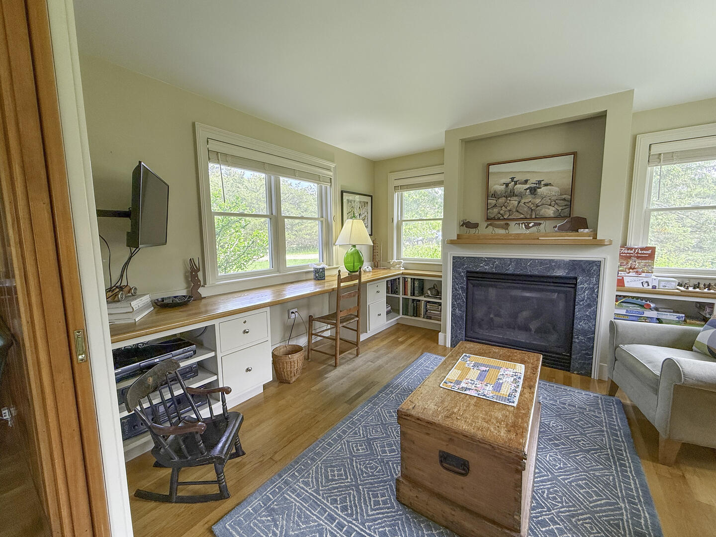 Den off of Living Area