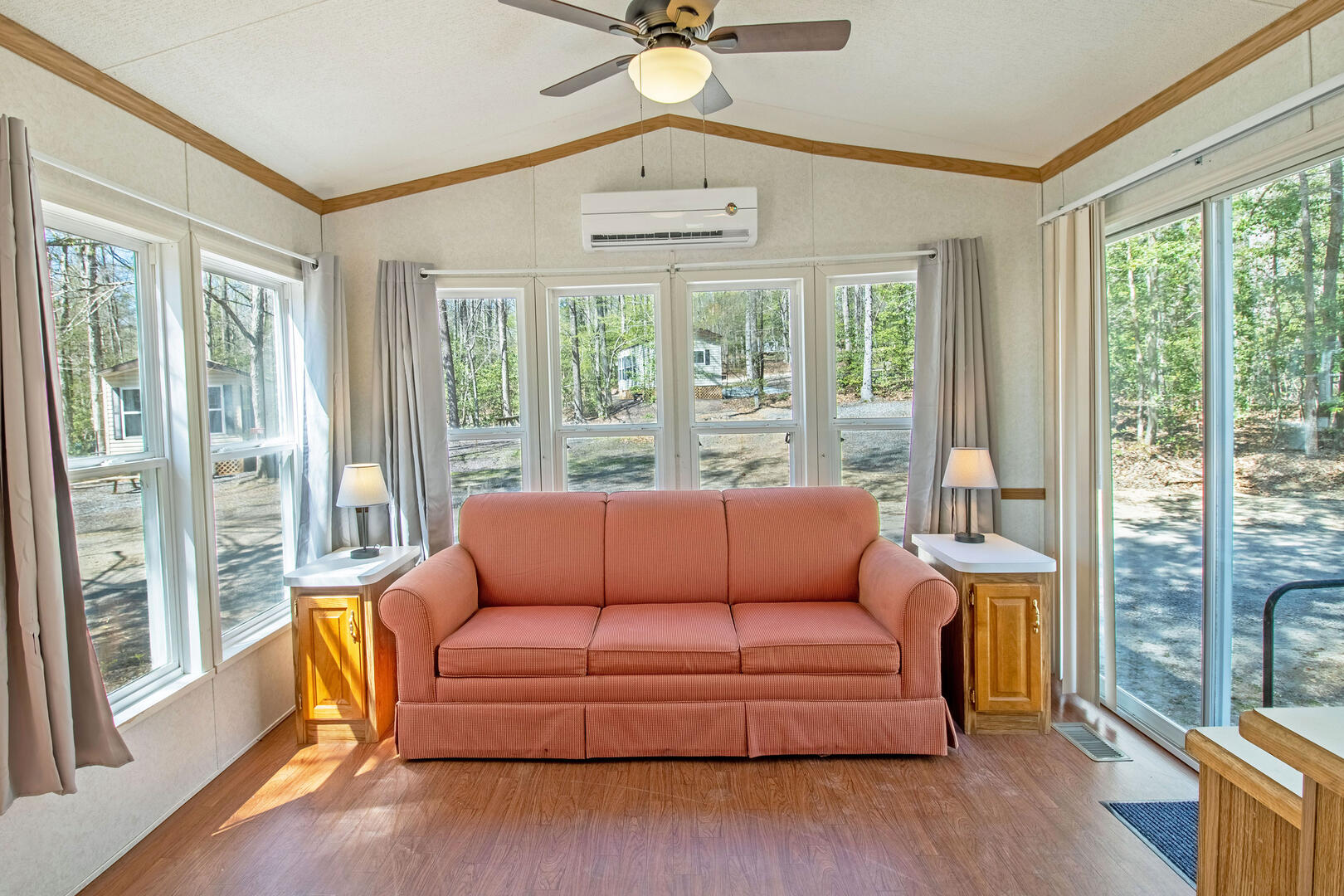 Vintage RV Camp Trailer at Wilderness Presidential 3