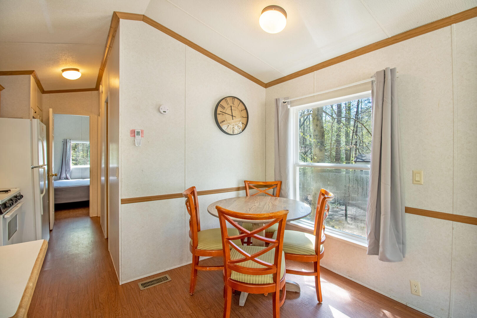 Vintage RV Camp Trailer at Wilderness Presidential 4