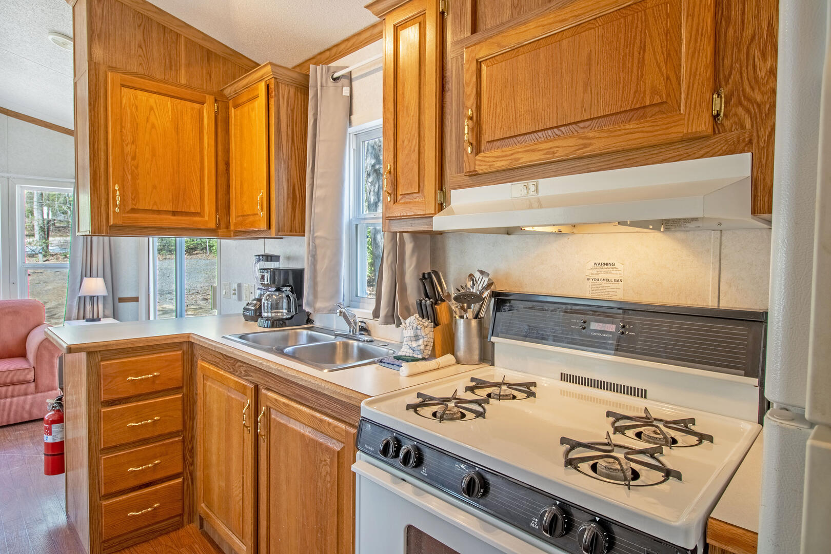 Vintage RV Camp Trailer at Wilderness Presidential 7