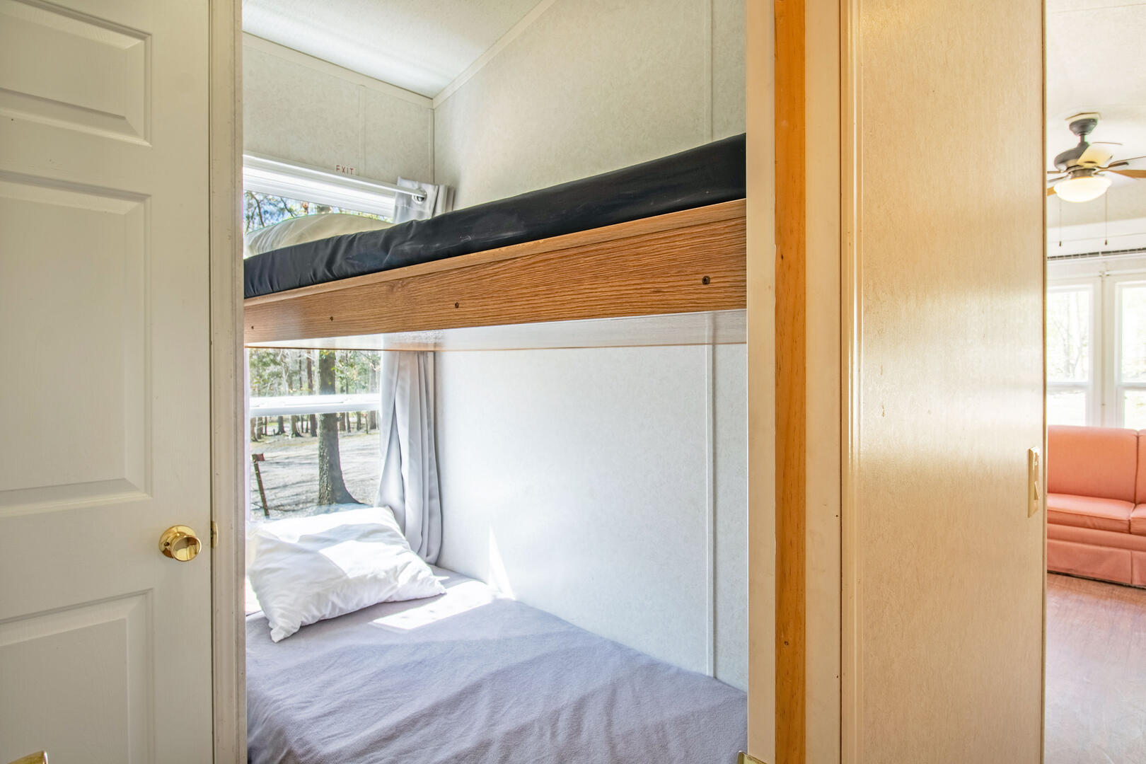 Vintage RV Camp Trailer at Wilderness Presidential 9