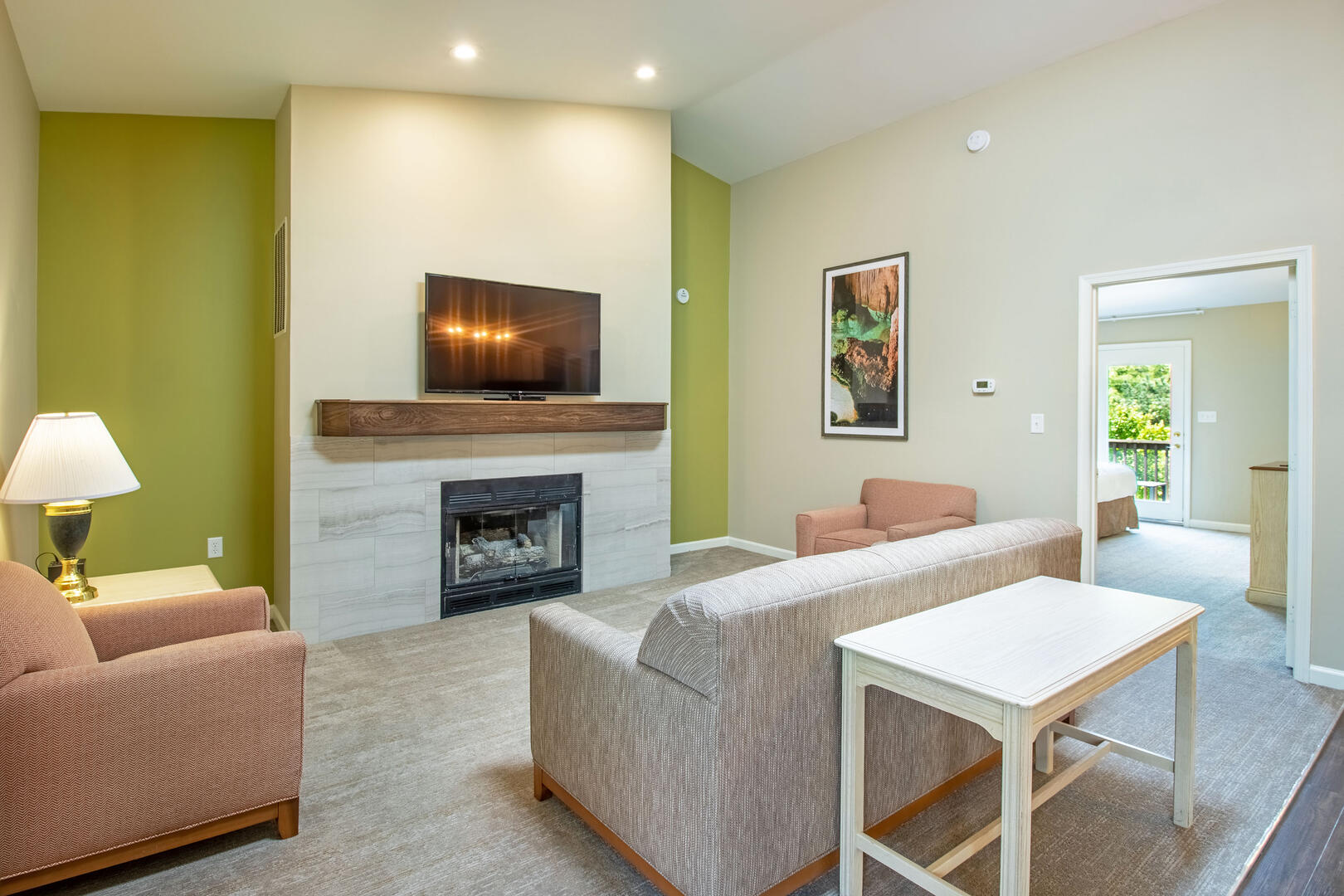 This one-bedroom, one-bathroom condo