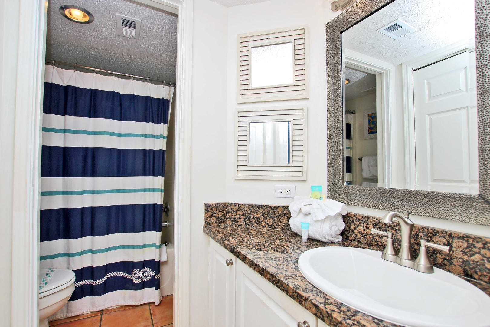 Personal Master Vanity and Hallway Shower