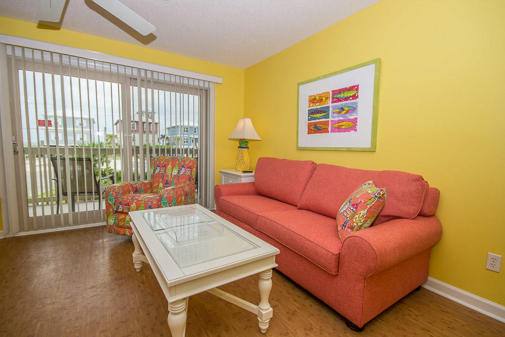 Living Room with Queen Sleeper Sofa