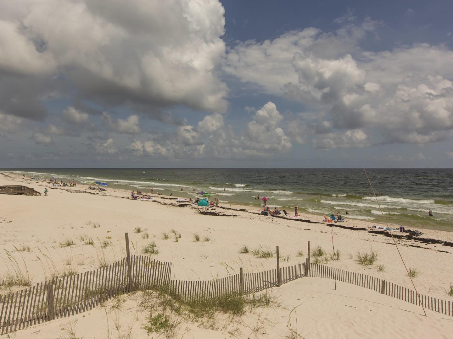 East Views from Beachfront Balcony