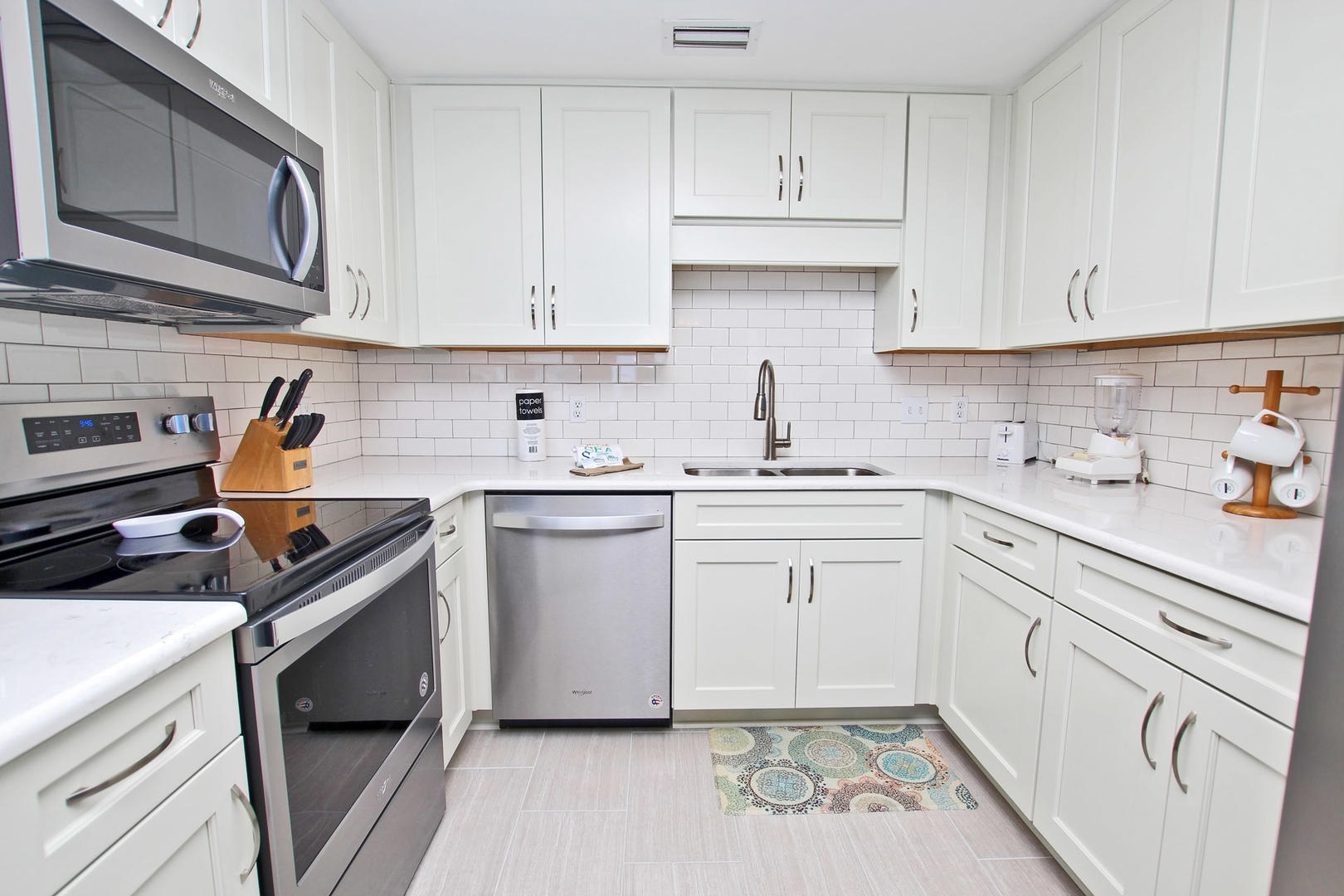 Kitchen with Stainless Appliances