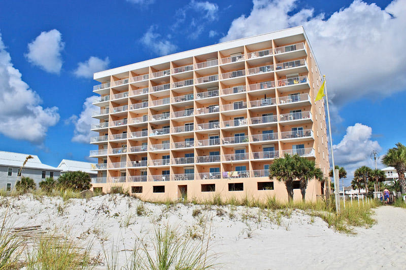 View of Seacrest Condos from the Beach