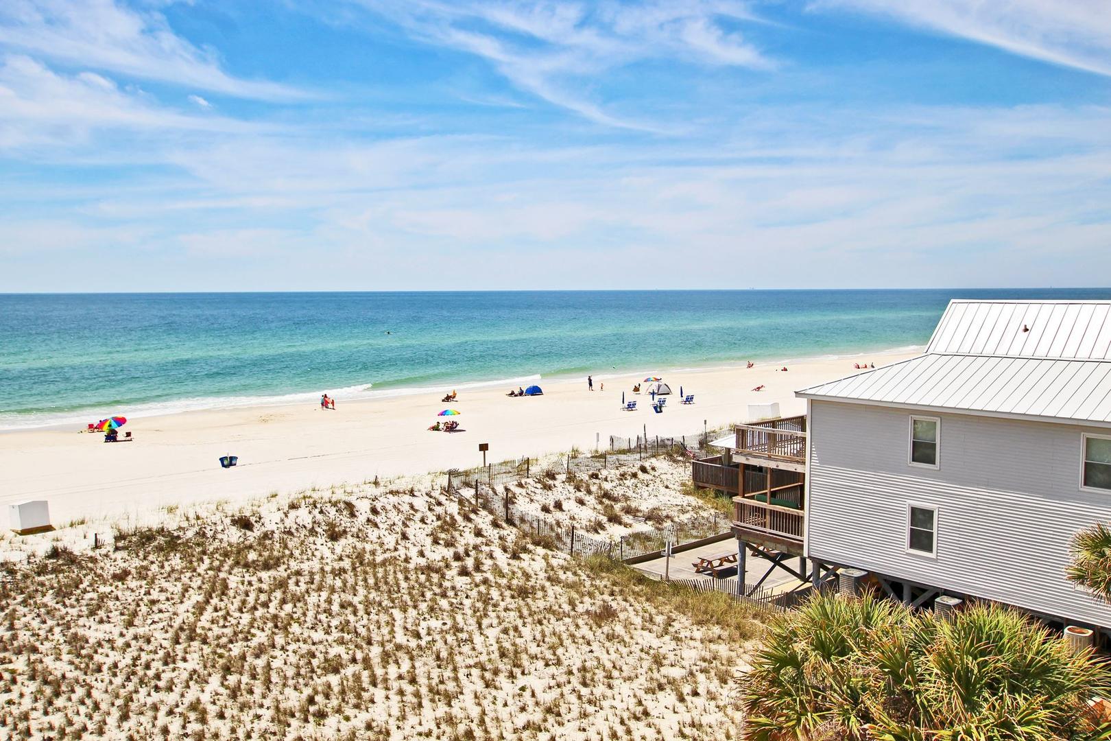 Beach Views from the Balcony